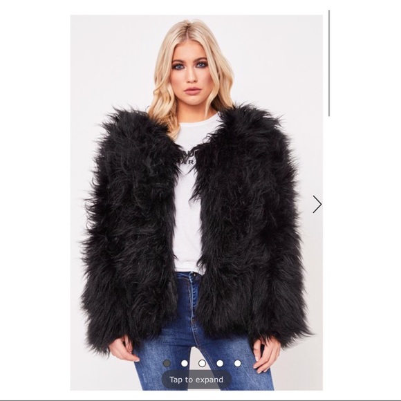 Miss Pap Jackets & Blazers - Miss Pap Shaggy Fur Jacket